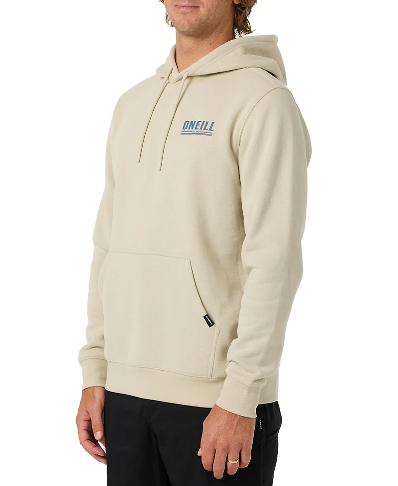 O'Neill Men's Sun Supply Pullover Hooded Graphic-Fleece Hoodie