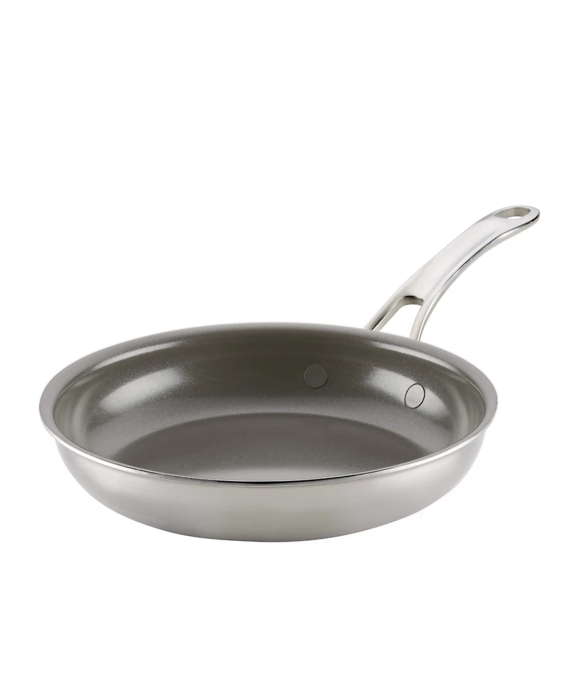 Anolon EverLast Clad Stainless Steel Ceramic Nonstick 8.5" Open Skillet