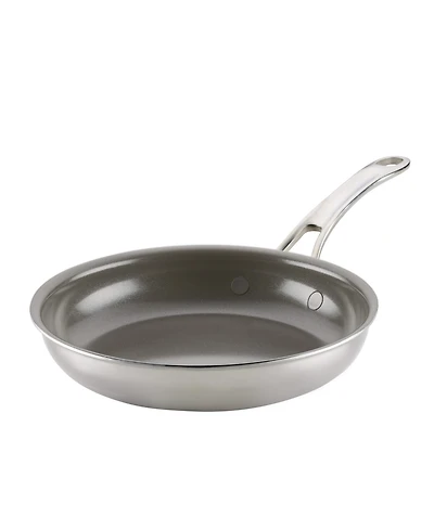 Anolon EverLast Clad Stainless Steel Ceramic Nonstick 8.5" Open Skillet