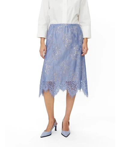 Masai Copenhagen Women's MaSarivelle Floral-Lace Midi Skirt