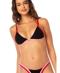Maaji Women's Midnight Shadow Trinity Bikini Bottom
