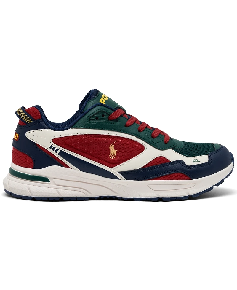 Polo Ralph Lauren Big Kids' Trackster 275 Lifestyle Sneakers from Finish Line