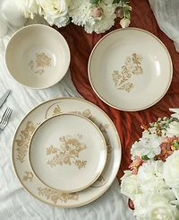 Stone Lain Opal 16-Piece Dinnerware Set, Service for 4