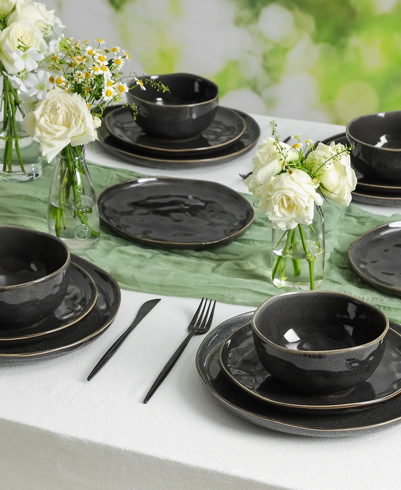 Stone Lain Mirella 12-Piece Dinnerware Set, Service for 4