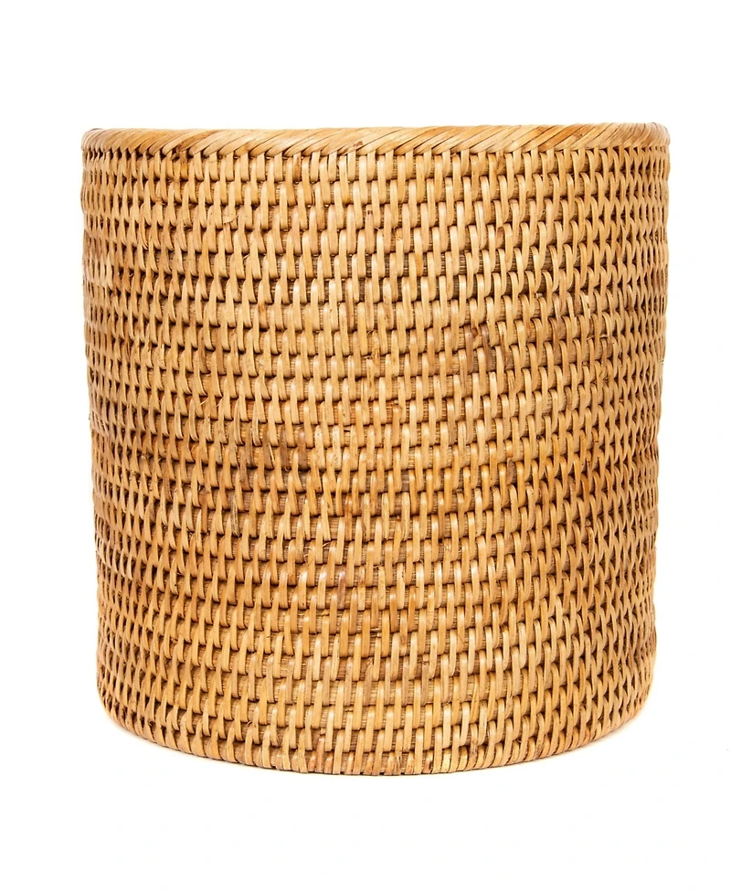 Artifacts Trading Company Rattan Petit Round Waste Basket