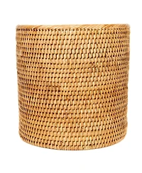 Artifacts Trading Company Rattan Petit Round Waste Basket