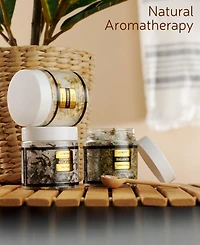 Lovery Epsom Salts Gift Set, 6 Scented Bath Soaks, Relaxing Spa Salt with Essential Oils, Vitamin E and Fresh Herbs