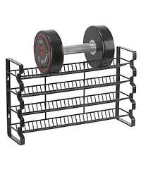 Sugift 4-Tier Spice Rack Organizer with 36 Glass Jars Lids Labels and Funnel Complete Set