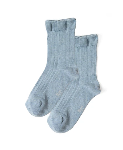 Stems Women's Dream Sleep Striped Crew Socks