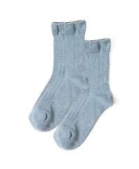 Stems Women's Dream Sleep Striped Crew Socks