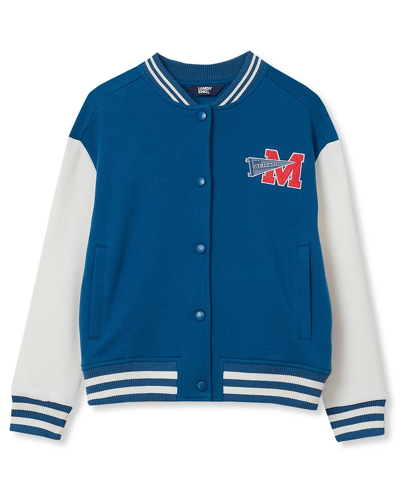 Lands' End Boys Varsity Jacket