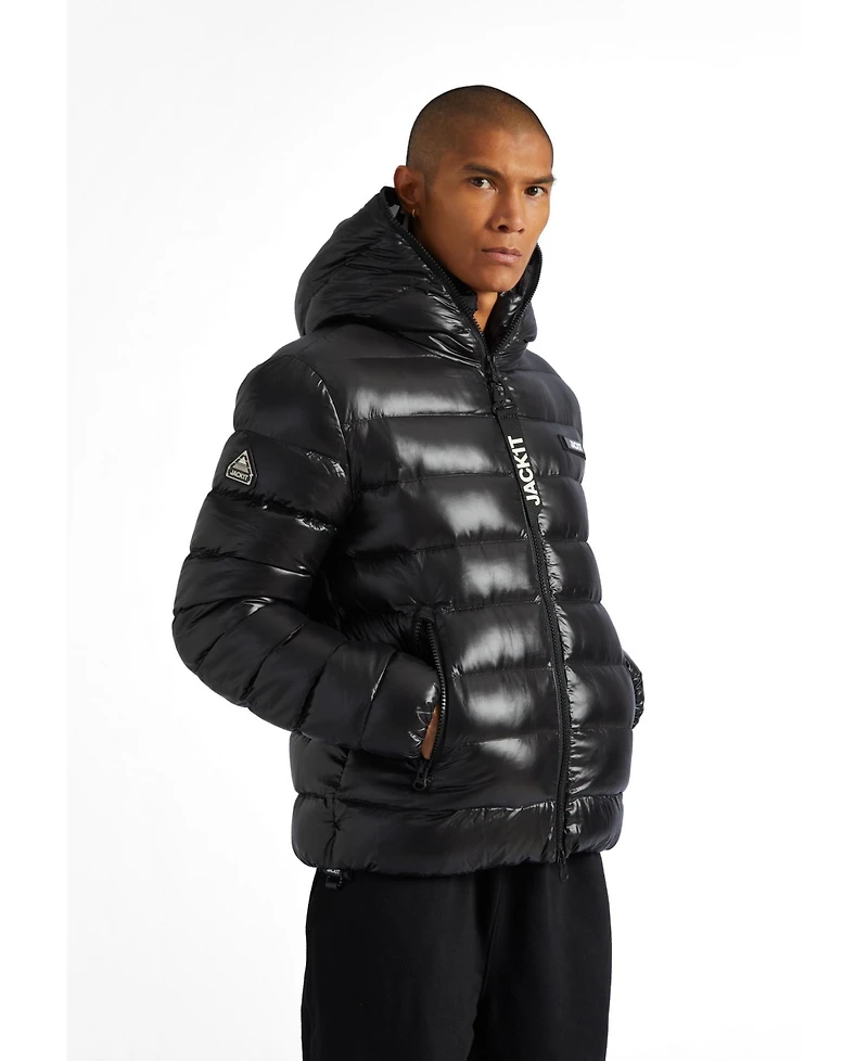 JACK1T Men's Hooded Insulated Jacket