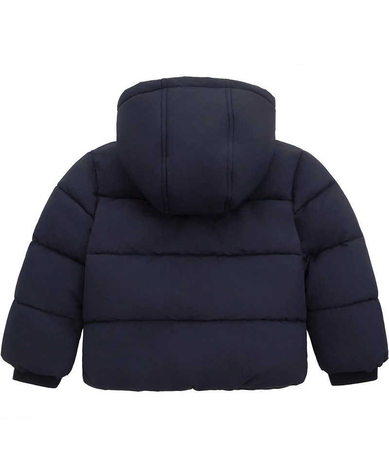 Rokka&Rolla Toddler Boys Fleece Lined Cloud Hooded Jacket