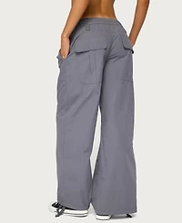 Edikted Women's Kathleen Oversized Cotton Cargo Pants