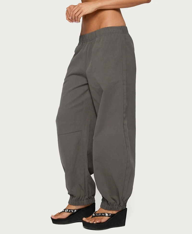 Edikted Women's Hayli Cotton Parachute Pants