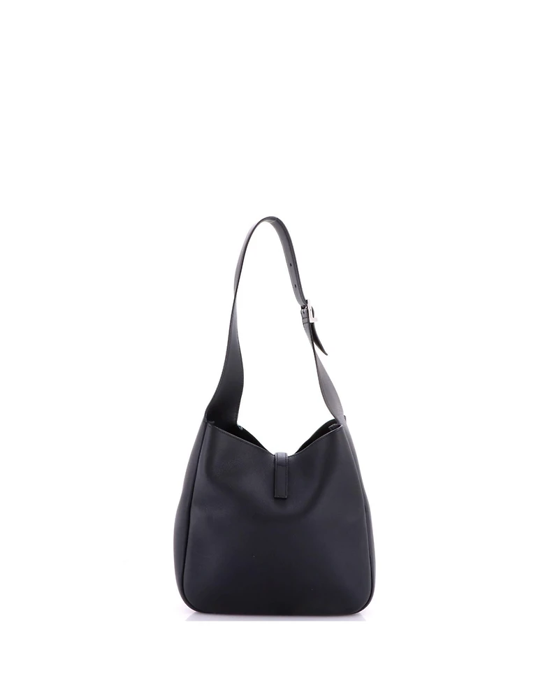 Pre-Owned Saint Laurent Small Le 5 a 7 Supple Hobo Leather