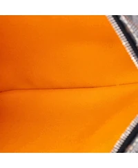 Pre-Owned Goyard Mm Senat Zip Pouch Coated Canvas
