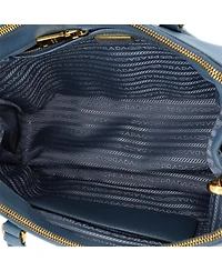 Pre-Owned Prada Galleria Double Zip Tote Saffiano Leather