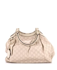 Pre-Owned Gucci Medium Sukey Tote Guccissima Leather