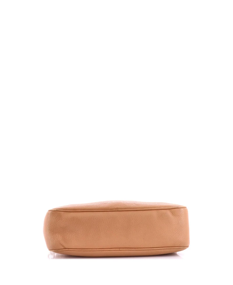 Pre-Owned Gucci Small Soho Chain Zip Shoulder Bag Leather