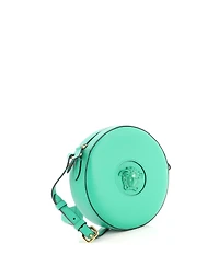 Pre-Owned Versace Small La Medusa Round Camera Bag Leather