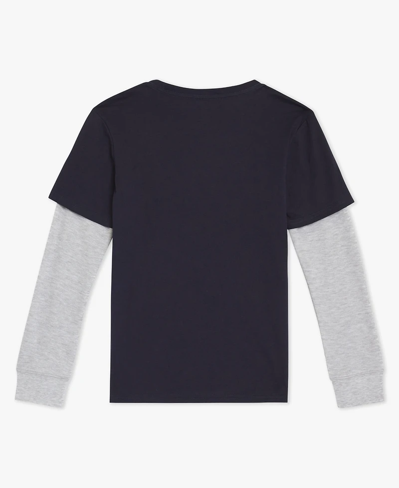 Champion Boys' 8-20 Hangdown Long-Sleeve T-Shirt