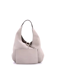 Pre-Owned Salvatore Ferragamo Gancini Margot Hobo Leather
