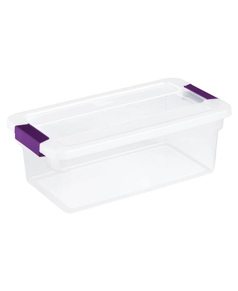 Sterilite 66 Quart Storage Totes, 6 Pack, and 6 Quart Storage Totes, 12 Pack