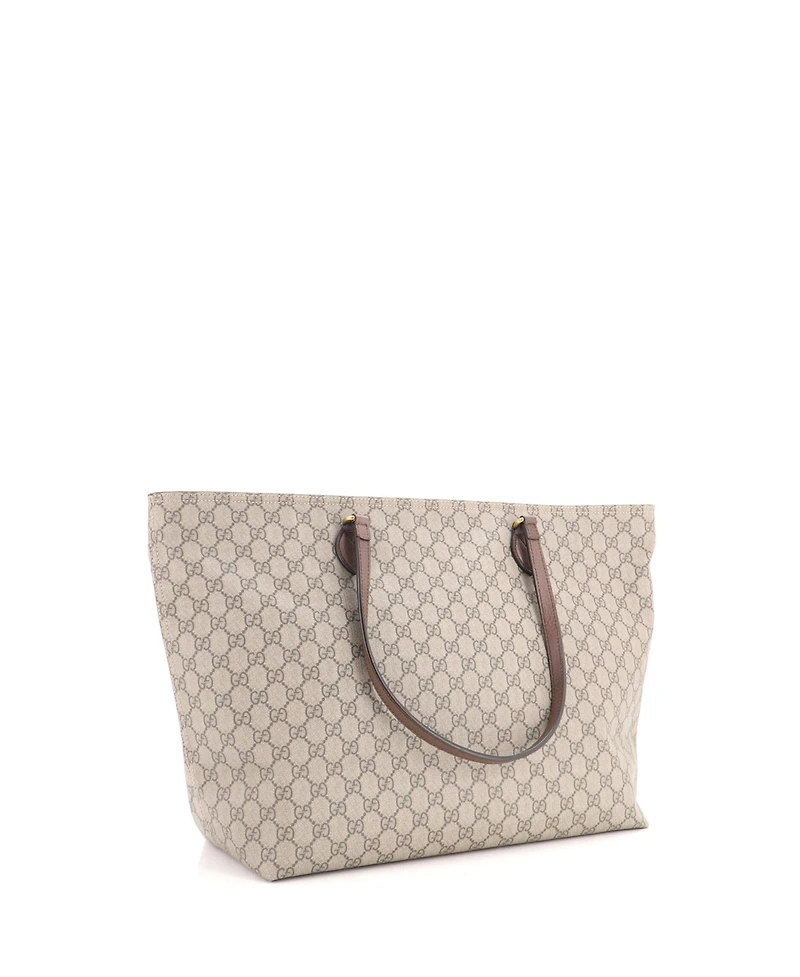 Pre-Owned Gucci Medium Ophidia Zip Tote Gg Coated Canvas