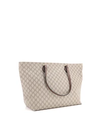 Pre-Owned Gucci Medium Ophidia Zip Tote Gg Coated Canvas