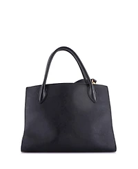 Pre-Owned Prada Medium Monochrome Tote Saffiano with City Calf