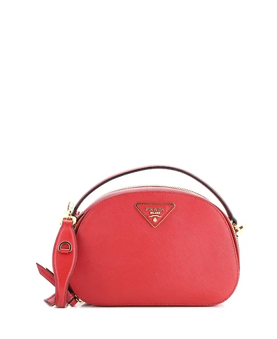 Pre-Owned Prada Small Odette Top Handle Bag Saffiano Leather
