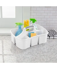 Sterilite Divided Storage Ultra Caddy with 4 Compartments and Handles (18 Pack)