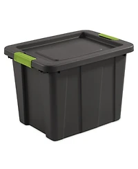 Sterilite Tuff1 Latching 18 Gallon Plastic Storage Container and Lid (18 Pack)