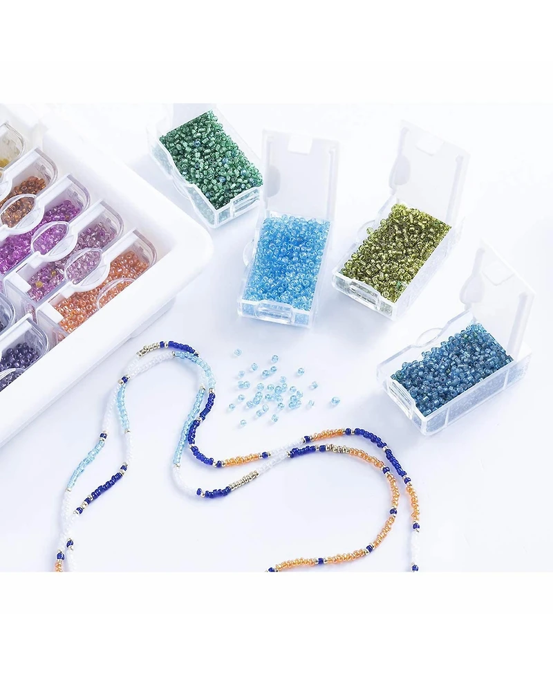 Elizabeth Ward Bead Storage Solutions 82 Pc Tiny Supplies Organizer, 8 Pack