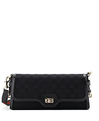 Pre-Owned Gucci Small Luce Shoulder Bag Canvas