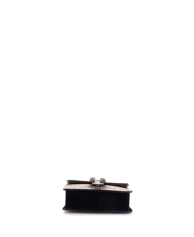 Pre-Owned Gucci Mini Dionysus Bag Gg Coated Canvas