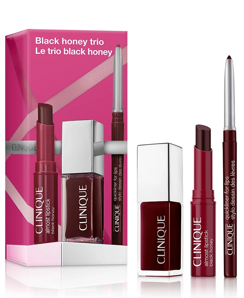 Clinique 3-Piece Black Honey Trio Gift Set