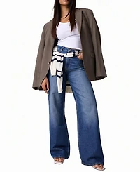Guess Women's High-Rise Wide-Leg Jeans