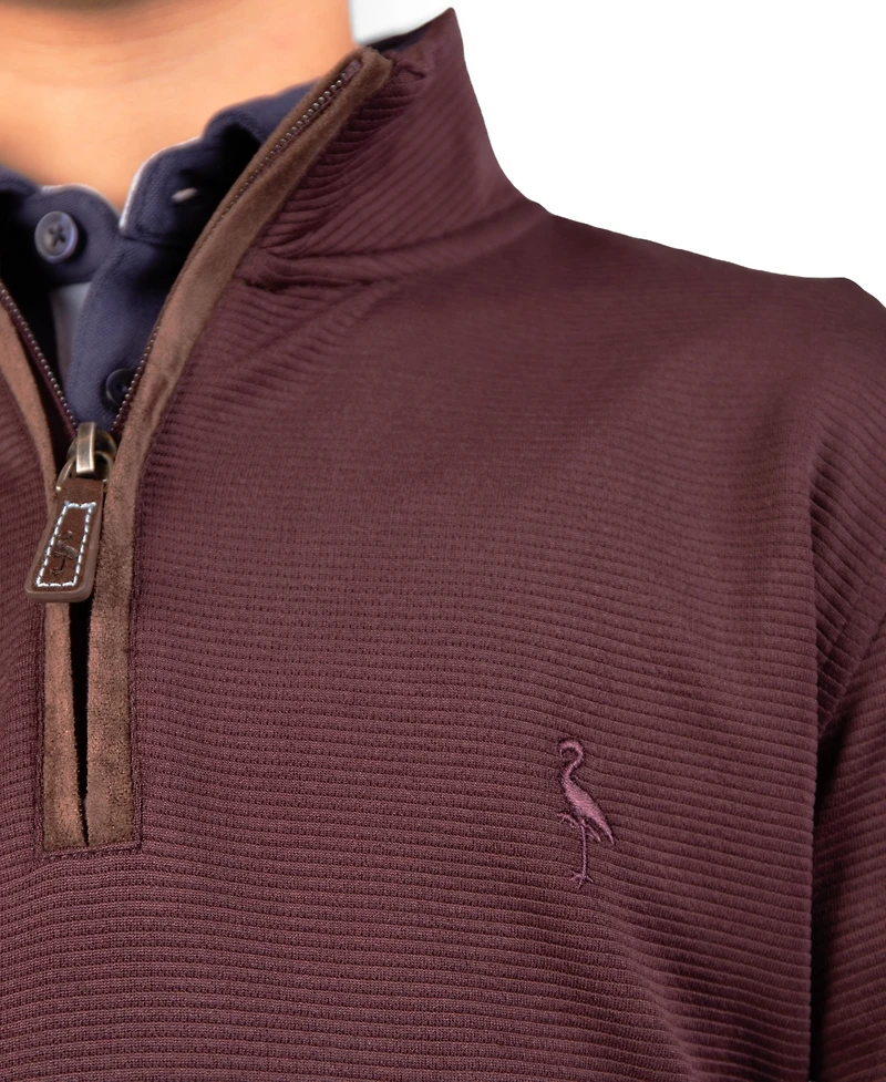 TailorByrd Boys' 8-20 Ottoman Quarter Zip