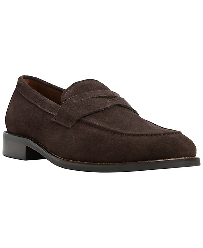 B by Brooks Brothers Men's Glenrock Almond-Toe Leather Loafers
