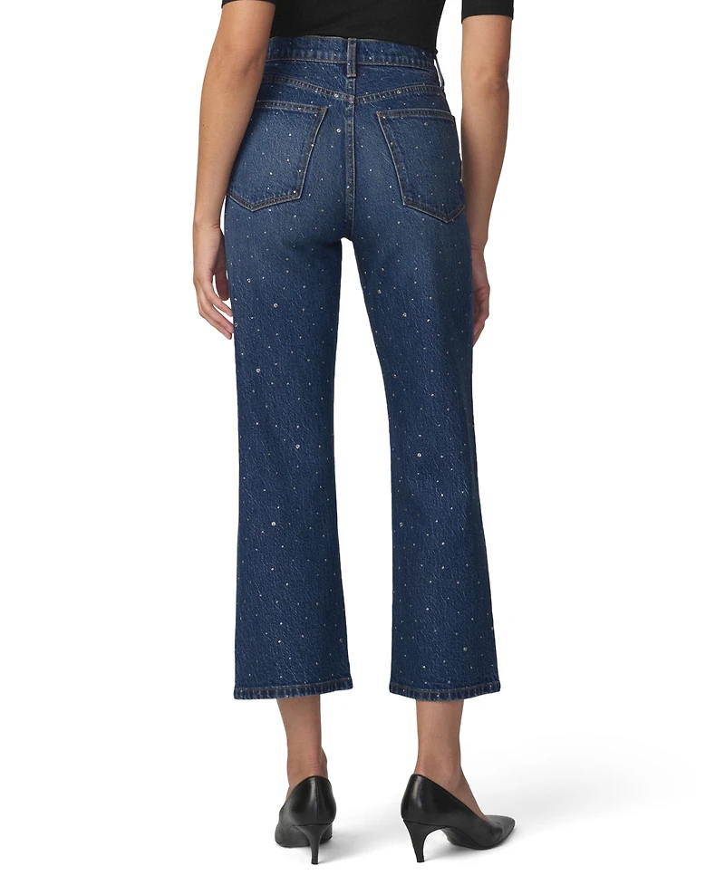 Joe's Jeans Women's Margot High-Waisted Straight-Leg Cropped
