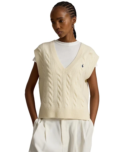 Polo Ralph Lauren Women's Sleeveless V-Neck Sweater Vest
