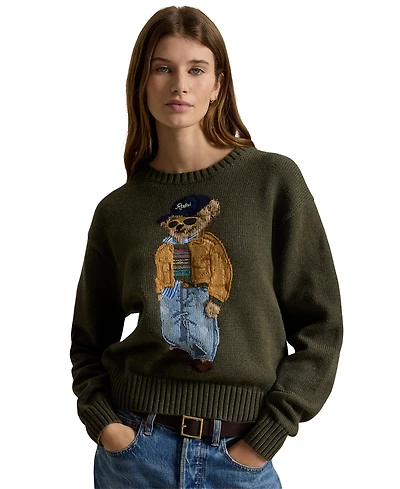 Polo Ralph Lauren Women's Cotton Crewneck Sweater