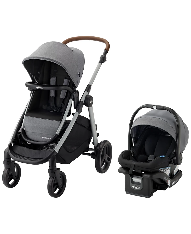 Graco Baby Boys' and Baby Girls' Modes Nest2Grow Travel System, Thompson