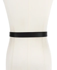 Michael Kors Mk Buckle Leather Belt