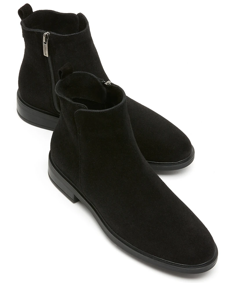 La Canadienne Women's Shade City Dry Zipper Suede Booties