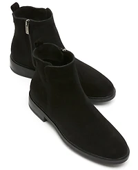 La Canadienne Women's Shade City Dry Zipper Suede Booties