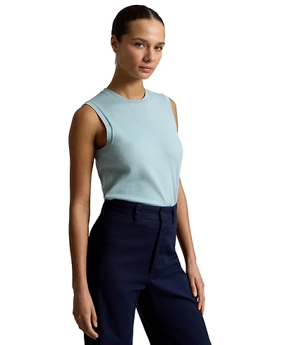 Polo Ralph Lauren Women's Sleeveless Crewneck Sweater