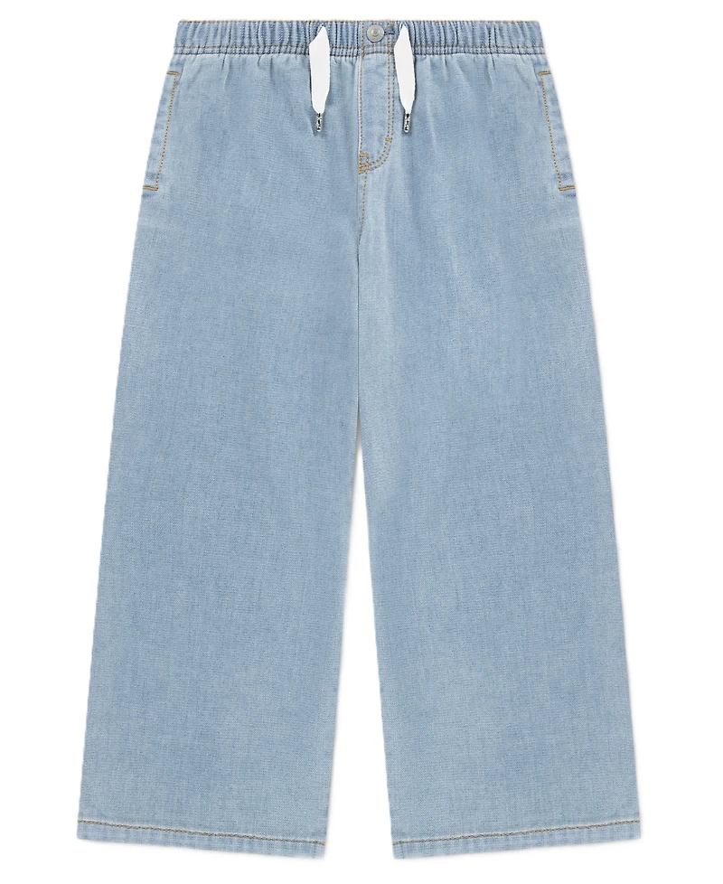 Levi's Toddler Girls' 2T-4T Luxe Denim High-Rise Baggy Jeans